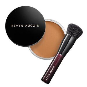Kevyn Aucoin Foundation Balm, FB 10 (Medium) shade + brush